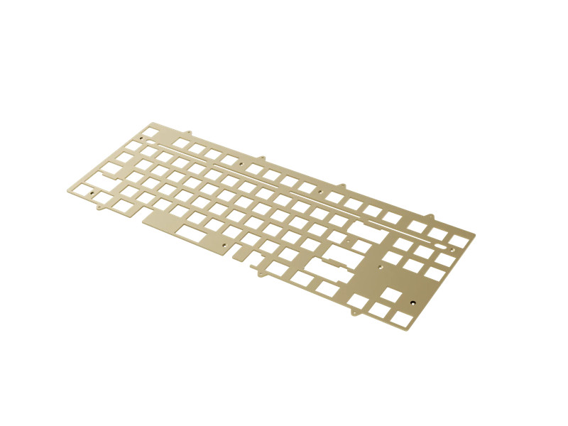 Eighty Plate - Variant:Brass - Layout:ANSI